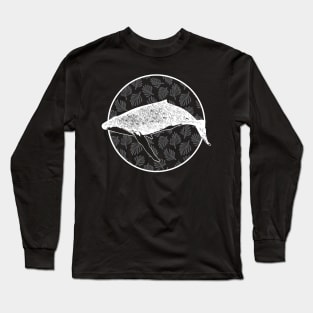 Whale - Against Whaling Long Sleeve T-Shirt